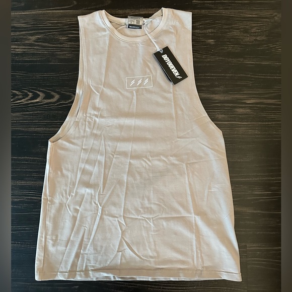 Taupe Muscle Tank main image 0